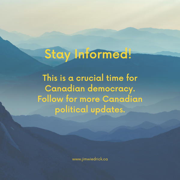 Stay informed! This is a crucial time for Canadian democracy. Follow for more Canadian political updates. 